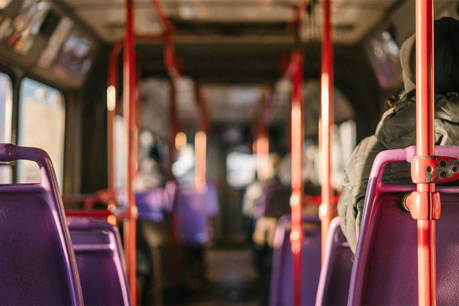 Public bus available for school students